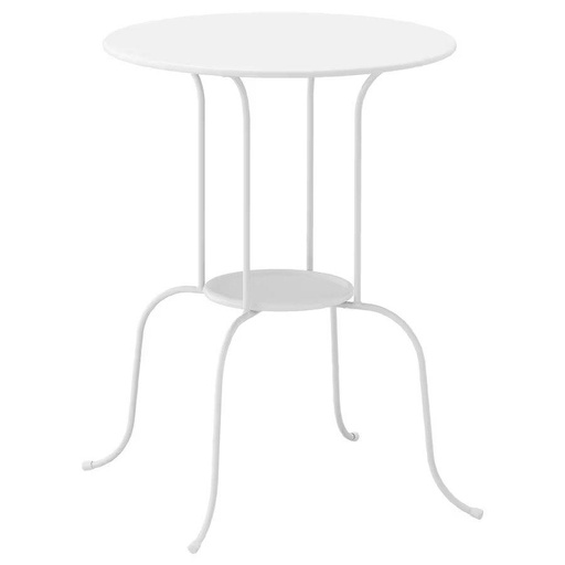 LINDVED Side Table, White Color