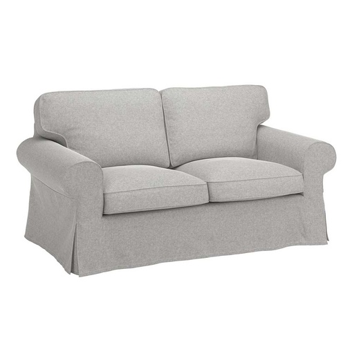 EKTORP Cover for 2-seat Sofa, Tallmyra White-Black