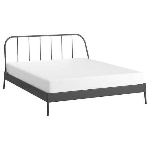 KOPARDAL Super King Bed Frame| Grey| Luröy