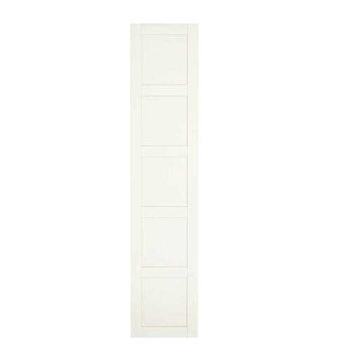 BERGSBO Door with Hinges White 50X229 cm