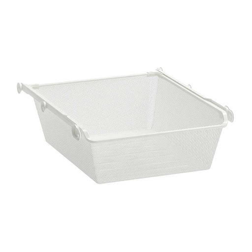 KOMPLEMENT Mesh Basket with Pull-out Rail, White50X58 cm