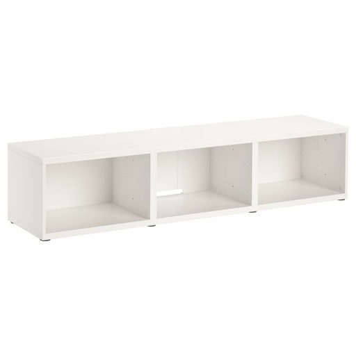 IKEA BESTA TV Bench, White, 180X40X38 cm