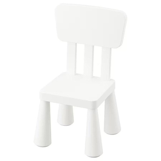 MAMMUT Children's Chair, In Outdoor, White