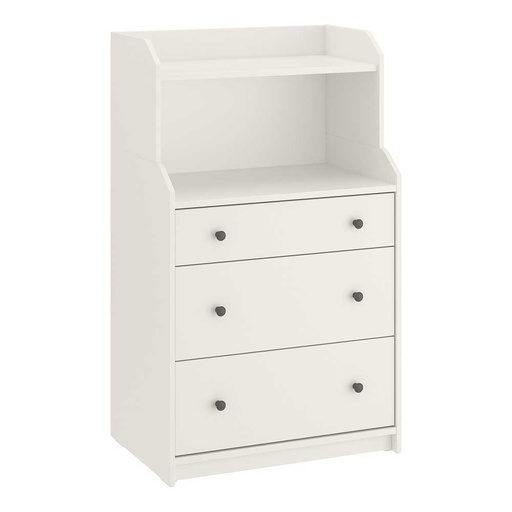 HAUGA Chest of 3 Drawers with Shelf