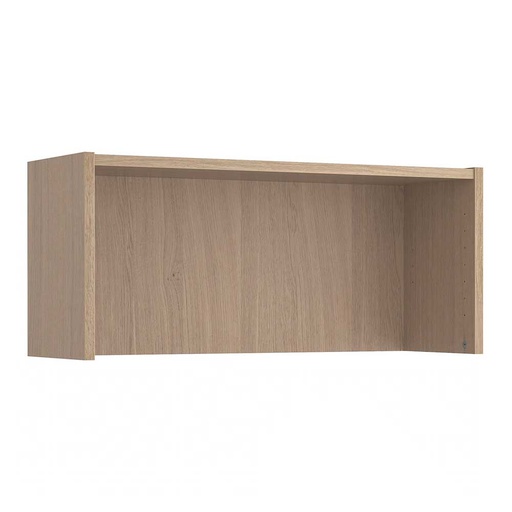 BILLY Height Extension Unit, White Stained Oak Veneer, 80X28X35 cm
