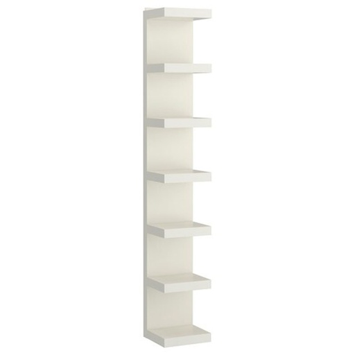 Lack Wall Shelf Unit, White,30X190 cm