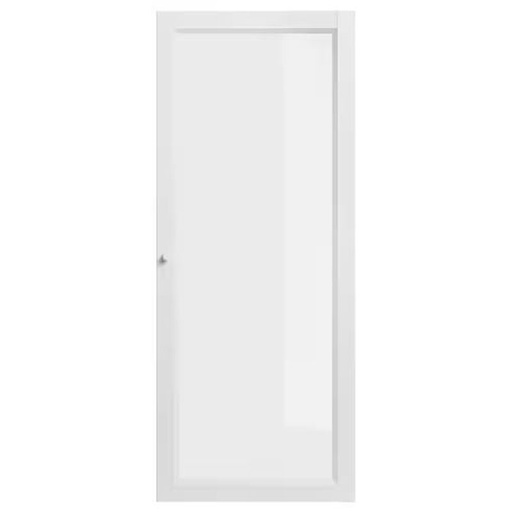 OXBERG Glass Door White 40X97 cm