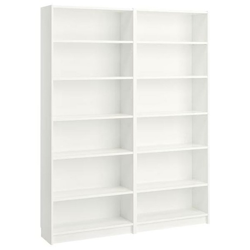 BILLY bookcase white 160x28x202 cm