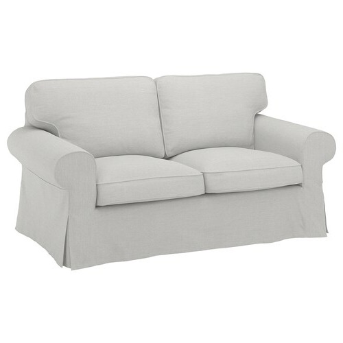 EKTORP 2-seat sofa Orrsta light grey