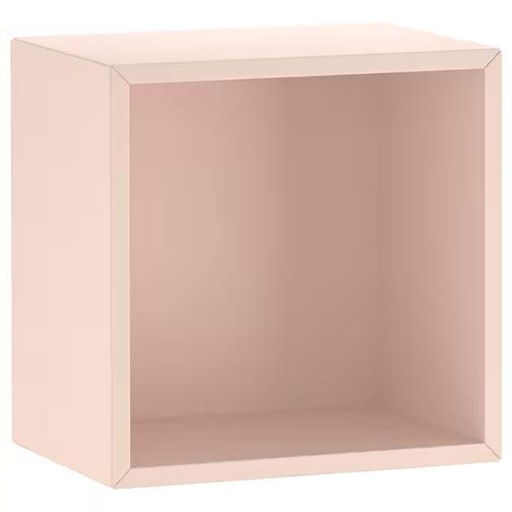 EKET wall-mounted shelving unit pale pink 35x25x35 cm