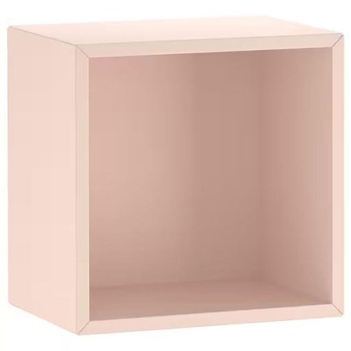 IKEA EKET wall-mounted shelving unit pale pink 35x25x35 cm