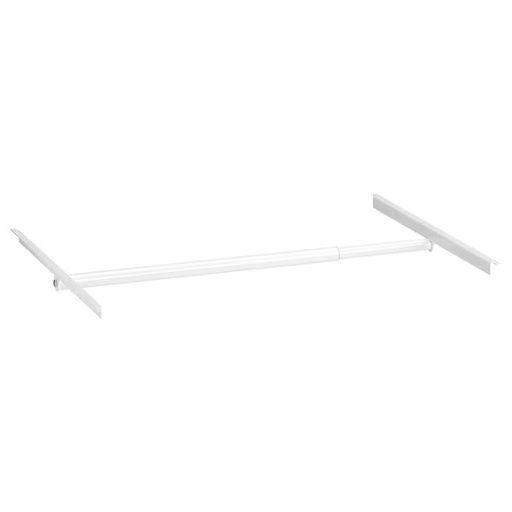 IKEA JONAXEL adjustable clothes rail white 46-82 cm