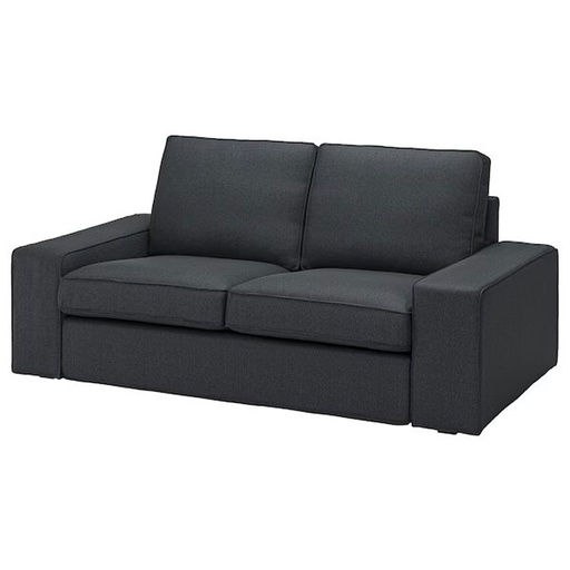 Ikea KIVIK cover two-seat sofa Tresund anthracite (cover only)