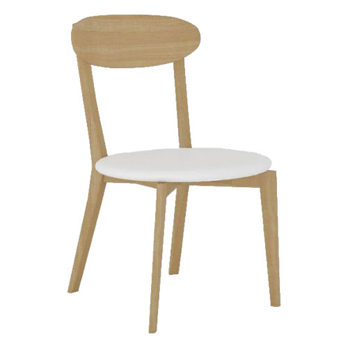 Edirne Dining Chair X 2Pcs White Color