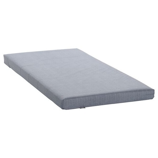 AGOTNES foam mattress firm/light blue 90x200 cm