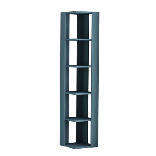 Sanlıurfa Corner Bookcase - Turquoise