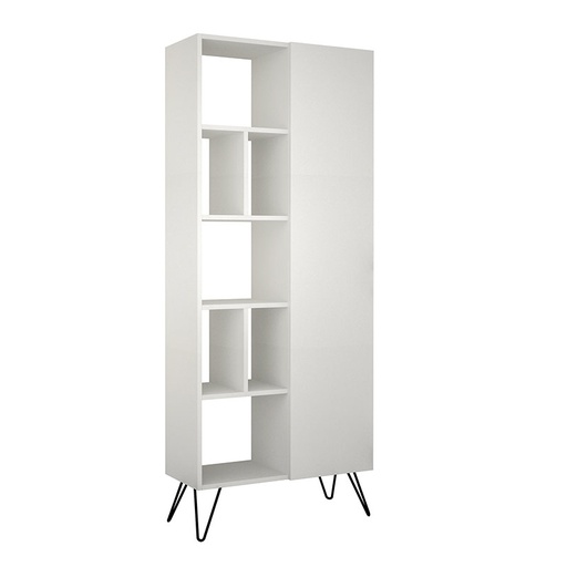 Polatlı Bookcase - White - White