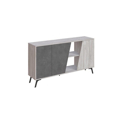 Patnos Console 150 - Ancient White - Retro Grey