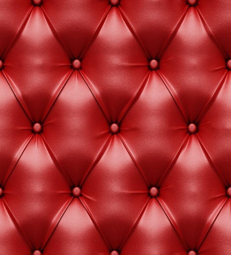 3D Faded Red Leather Cushion Pattern Wallpaper