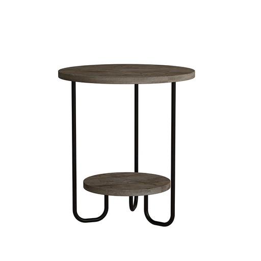 Fatsa Side Table - Dark Coffee