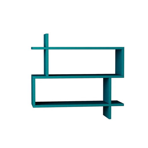 Tunceli Paralel Bookcase - Turquoise