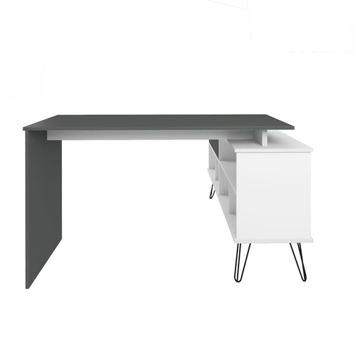  Mossoro Desk - White/ Gray