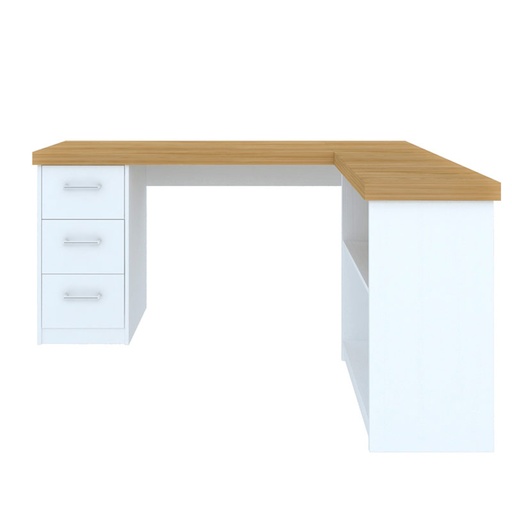  Araraquara Desk - Elm/ White