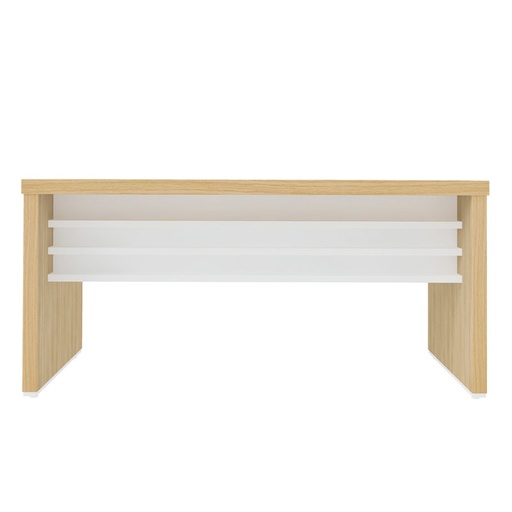  Alvorada 1600 Desk - Light Oak/ White
