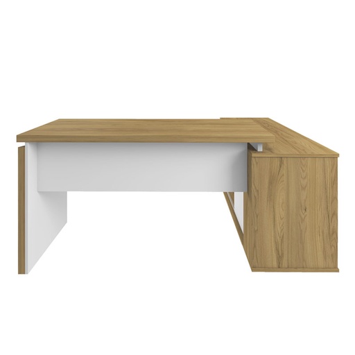  Colombo Desk - Elm/ White