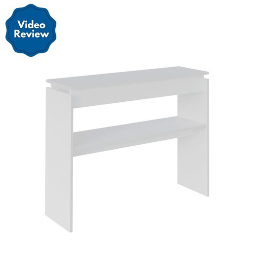 Caucaia Console Table - White 