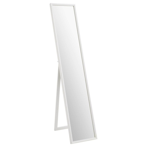 FLAKNAN Standing Mirror, White