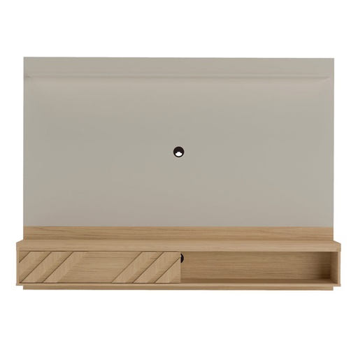 Boa Vista Tv Wall Panel - Oak/ Off White