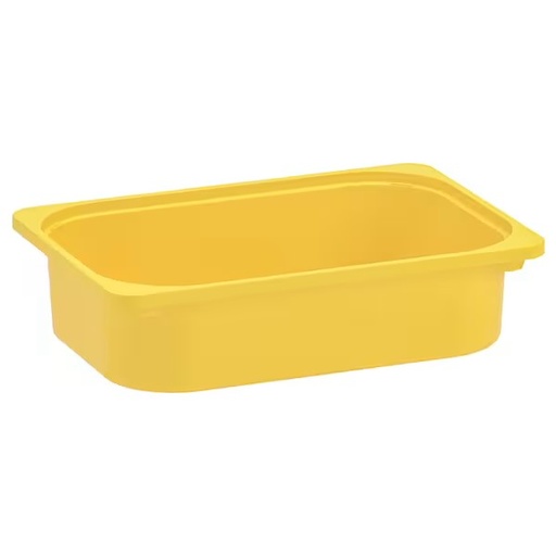 TROFAST Storage Box, Yellow, 42X30X10 cm