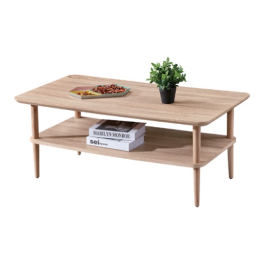 Martigues Coffee table 110*60*45cm 22mm/18mm MDF with paper ，Beech leg