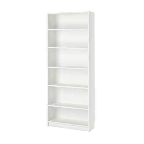 BILLY Bookcase, White, 80X28X202 cm