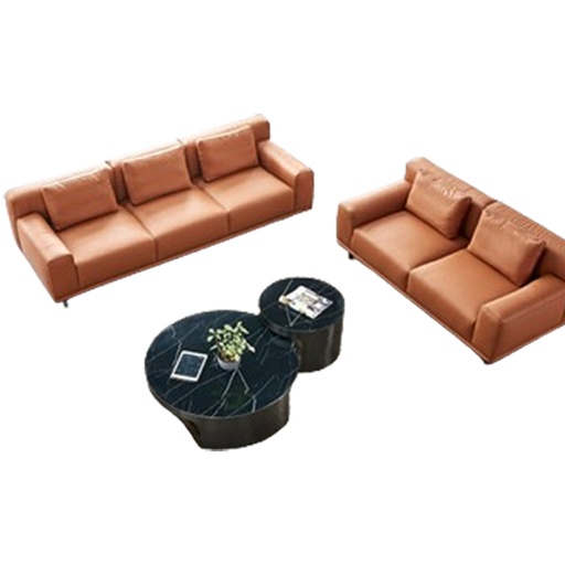 SERAPHINA 3 seat Vegan Leather Sofa