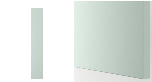ENHET door pale grey-green 30x180 cm