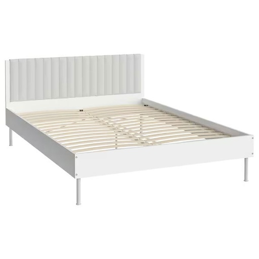 BRUKSVARA bed frame white 150x200 cm,queen size