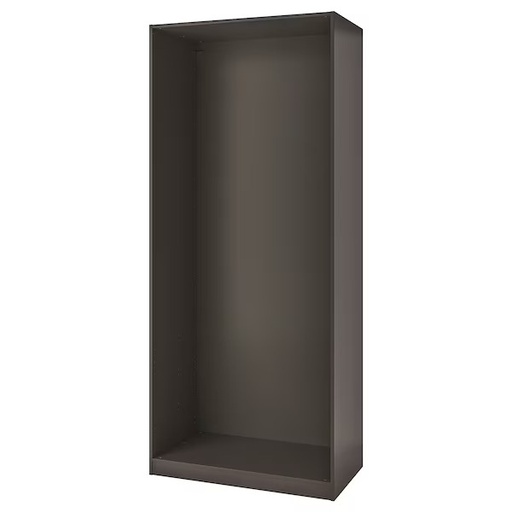Wardrobe Frame, Dark Grey, 100x58x236 cm